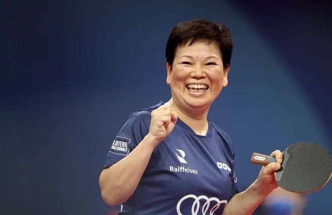 【报道】倪夏莲阿姨,打球快乐!